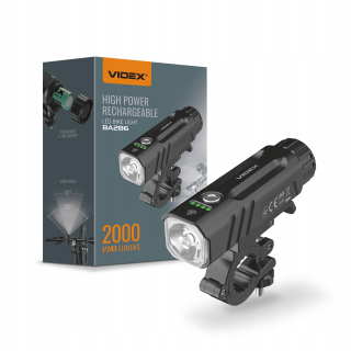 Videx VLF-BA286 osvetlenie na bicykel 2000 lm akumulátor